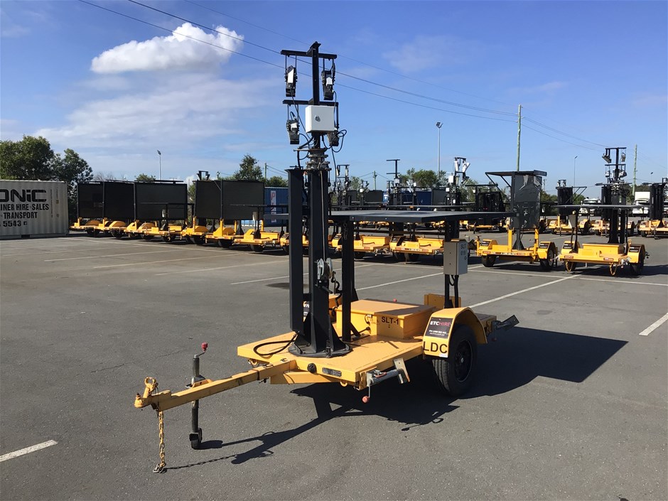 <p>2018 Global Traffic Equipment SLT Single Light Tower Trailer</p>