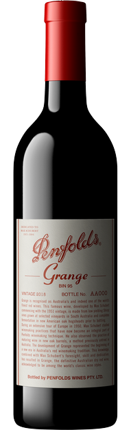 Penfolds Grange Shiraz 2018 (6x 750mL).