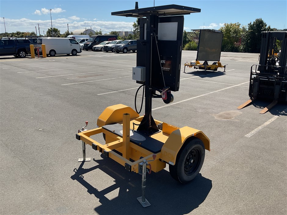 2017 Global Traffic Equipment RSCS Single Traffic Control Unit Trailer