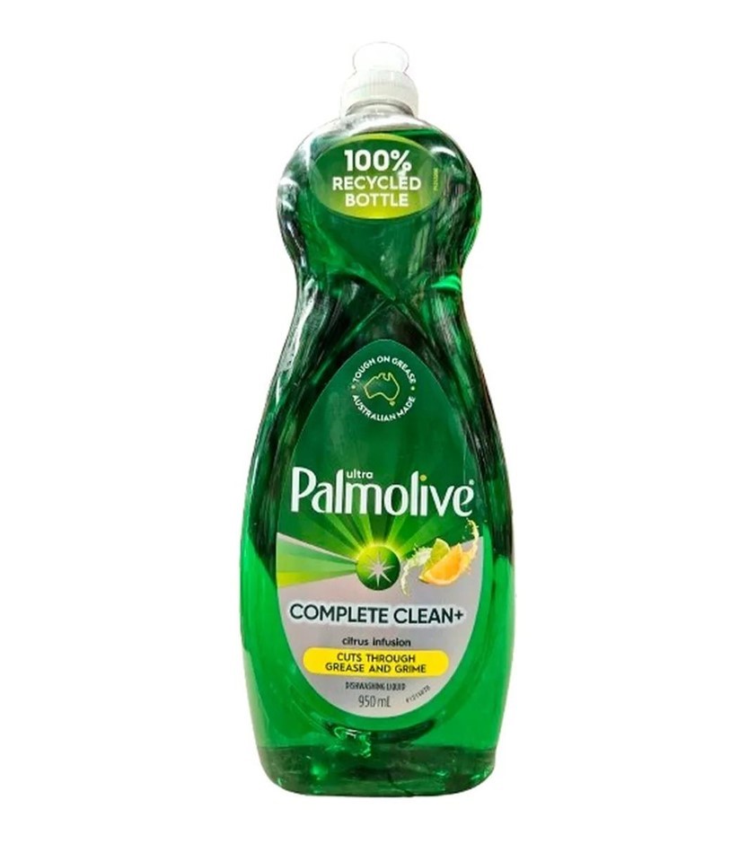 4 x PALMOLIVE Complete Clean Dishwashing Liquid, 950ml. N.B: 1 x damaged li