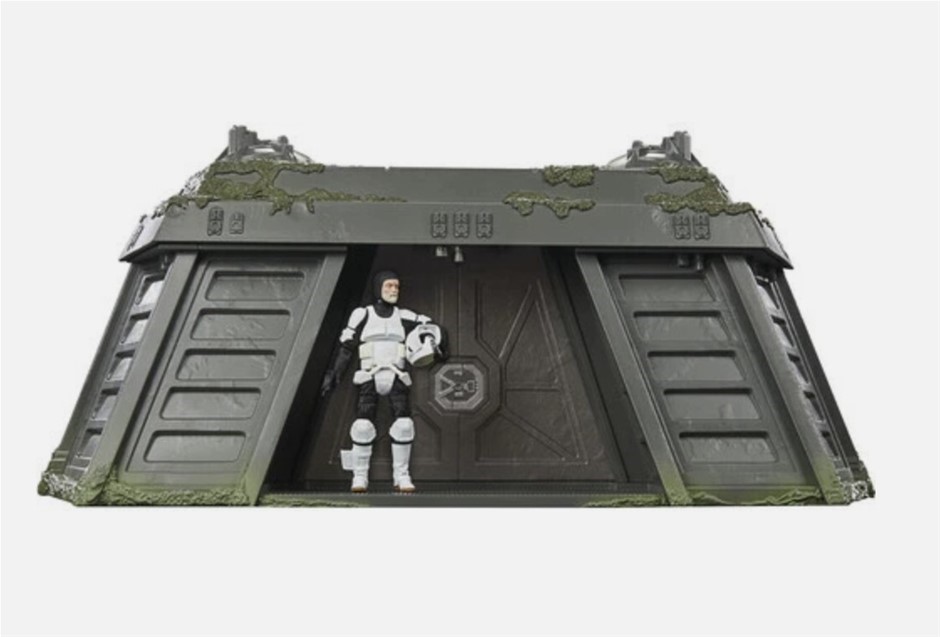 0220-5062777 · HASBRO COLLECTIBLE Star Wars The Vintage Collection Endor Bunker Playset &