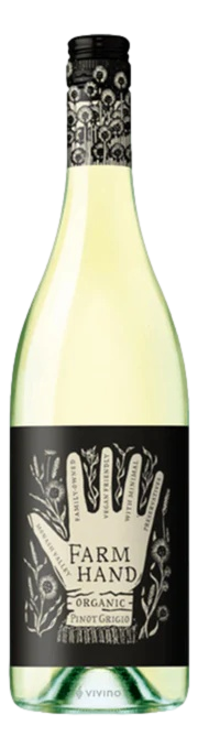 Farm Hand Organic Pinot Grigio 2024 (5x 750mL), Monash Valley