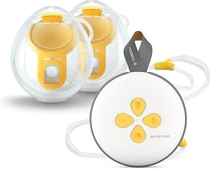 MEDELA Swing Maxi Hands-free Breast Pump, Easy, Intuitive, Ideal For On-The
