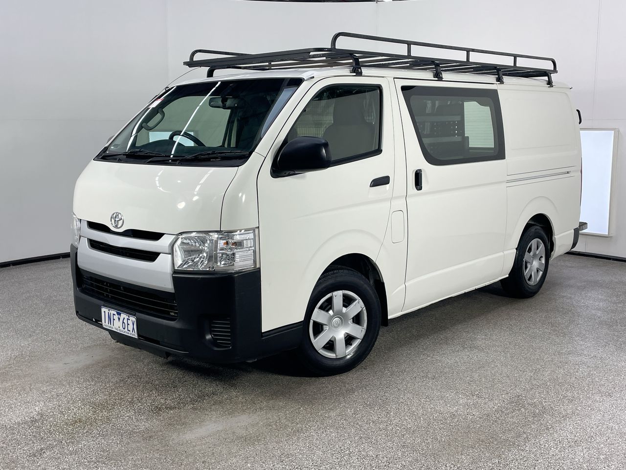 2018 Toyota Hiace LWB KDH201R Turbo Diesel Automatic Van