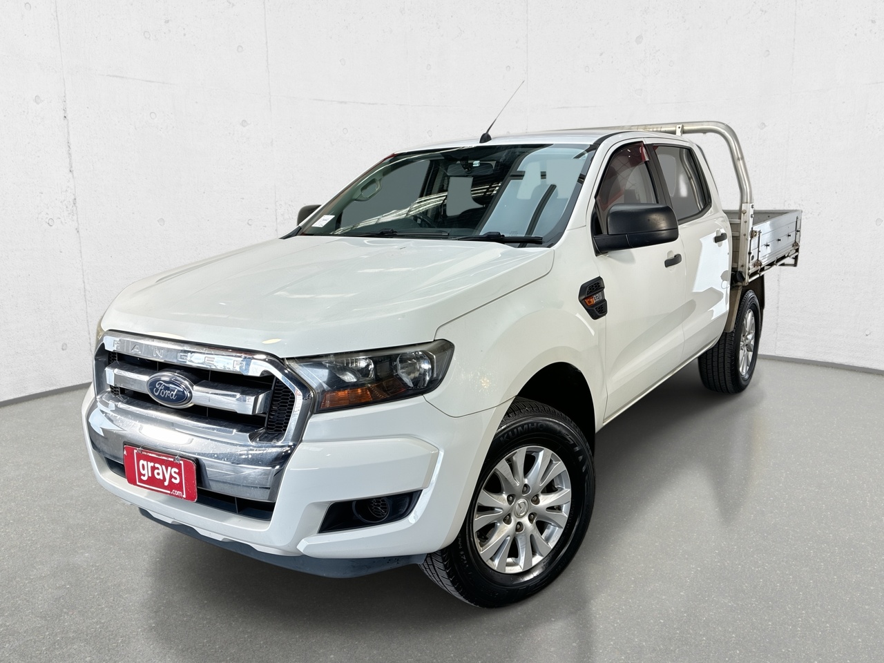 2015 Ford Ranger XL 4X4 PX II Turbo Diesel Crew Cab Chassis
