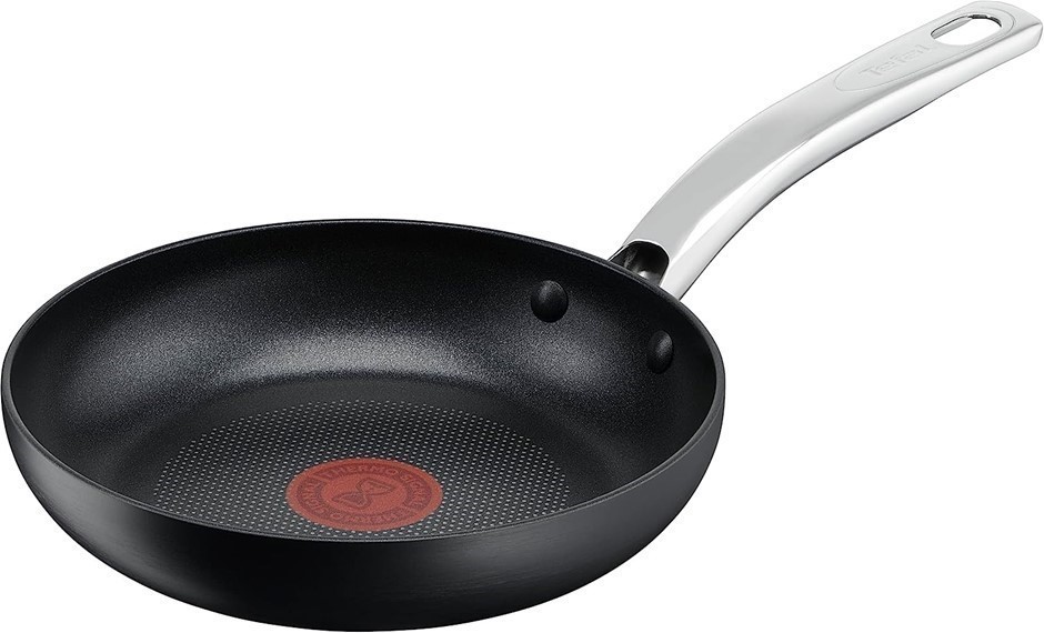 TEFAL Gourmet Hard Anodised Non-Stick Frypan, 20cm Diameter, B4850217.