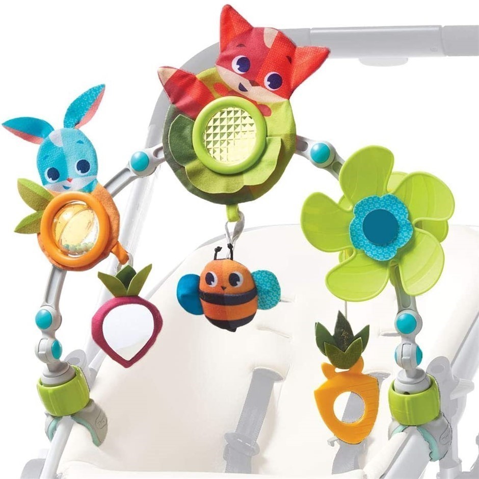 TINY LOVE Sunny Stroll Meadow Days, Connect Baby Arch to Stroller.