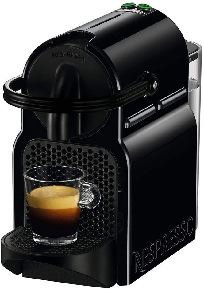 DELONGHI Nespresso Inissia with Aeroccino Capsule Coffee Machine, Model EN8