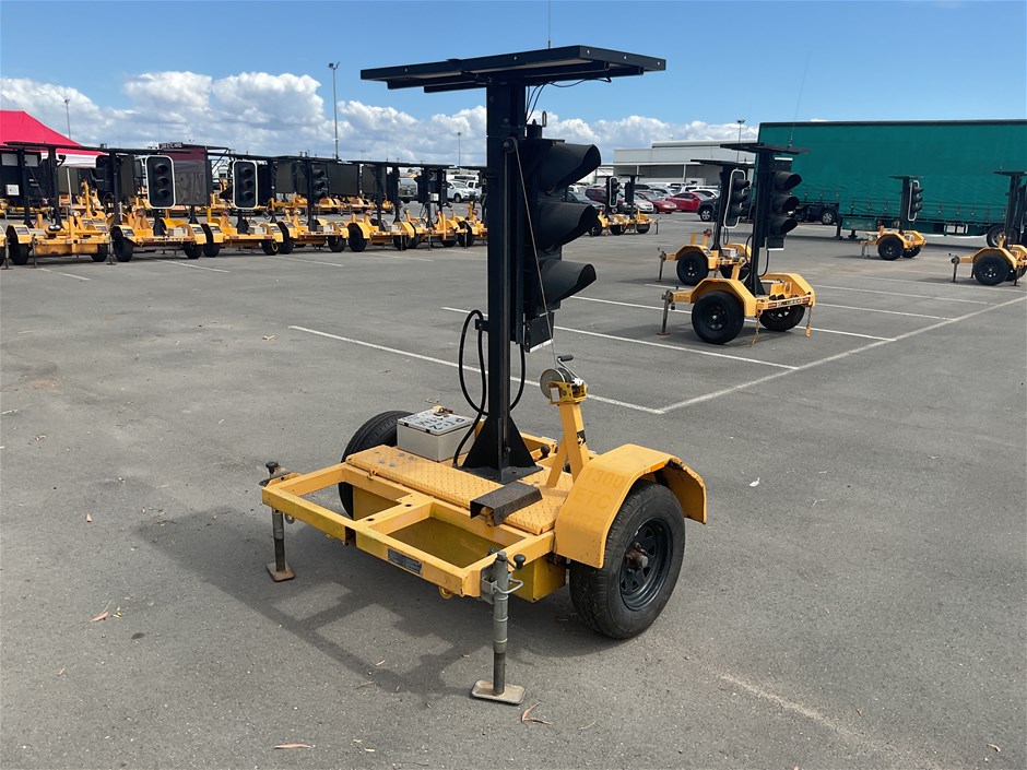 <p>2009 Giga Sign PTL2 Single Traffic Control Unit Trailer</p>