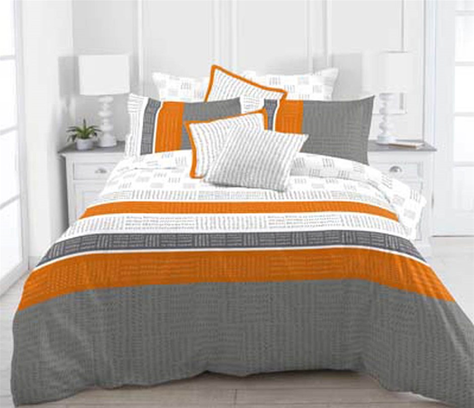 Printed Quilt Cover Set | Double