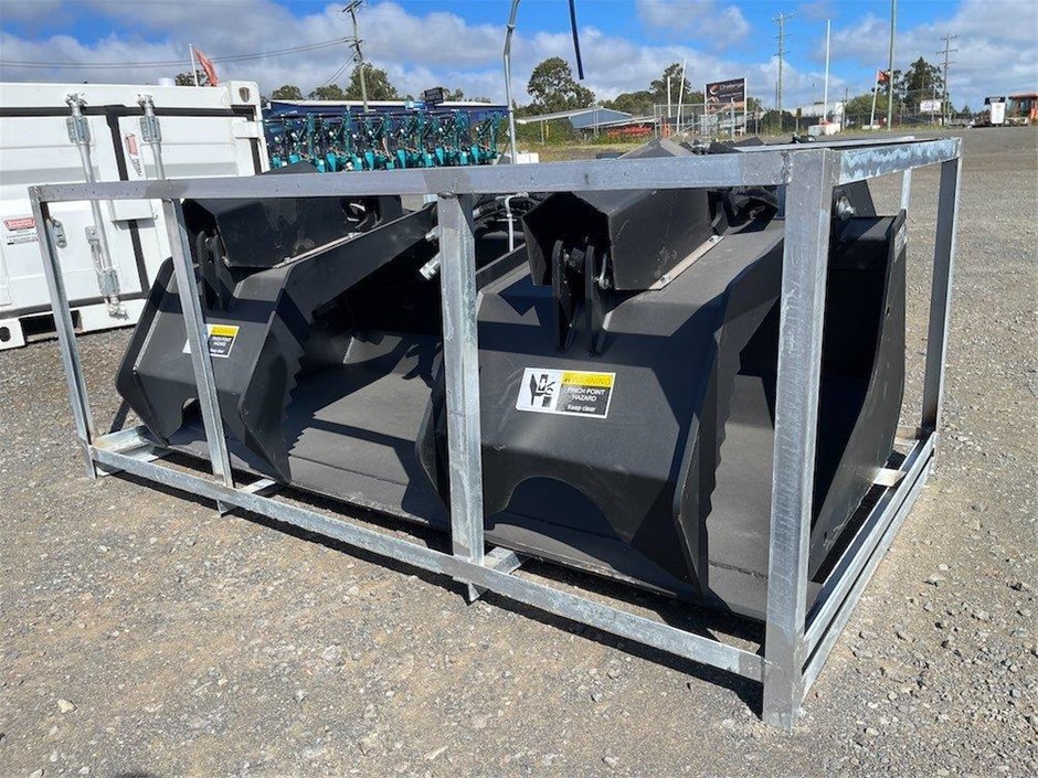 2025 Grapple Bucket to Suit Skid Steer (Unused)