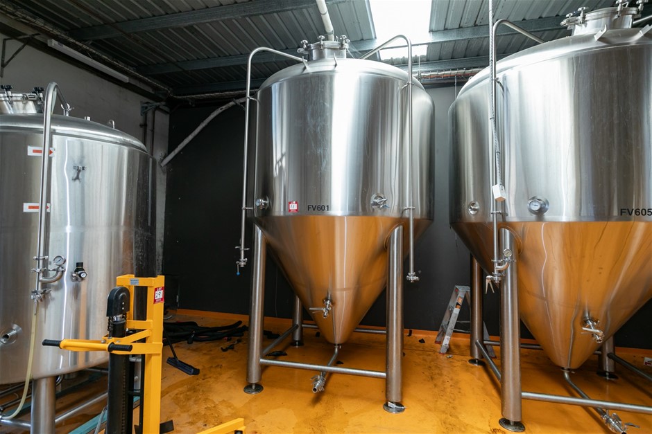 Unreserved Brewery Equipment - Liquidation Sale