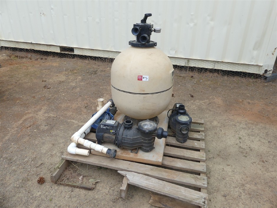 Swimming Pool Salt Water Filter Package (Used) Auction (0105-5061212 ...