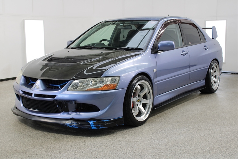 2003 Mitsubishi Evolution VIII Import Manual Sedan Auction (0001 ...