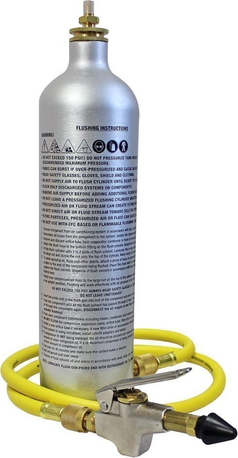 MASTERCOOL 91046-A A/C System Flush Kit, Silver.