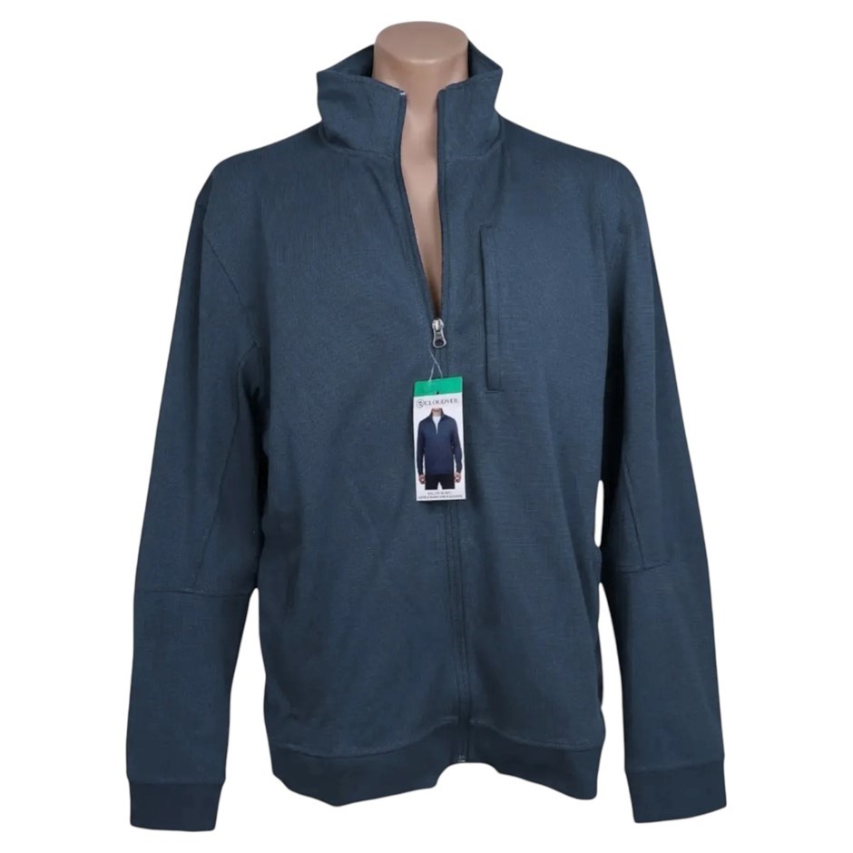 CLOUDVEIL Men's Full-Zip Jacket, Size M, Blue. Buyers Note - Discount Frei