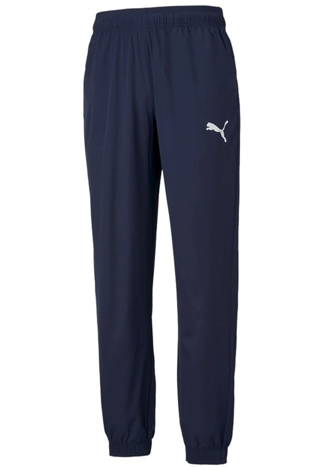 PUMA Men's Active Woven CL Pants, Size 2XL, 100% Polyester, Peacoat (06), 1