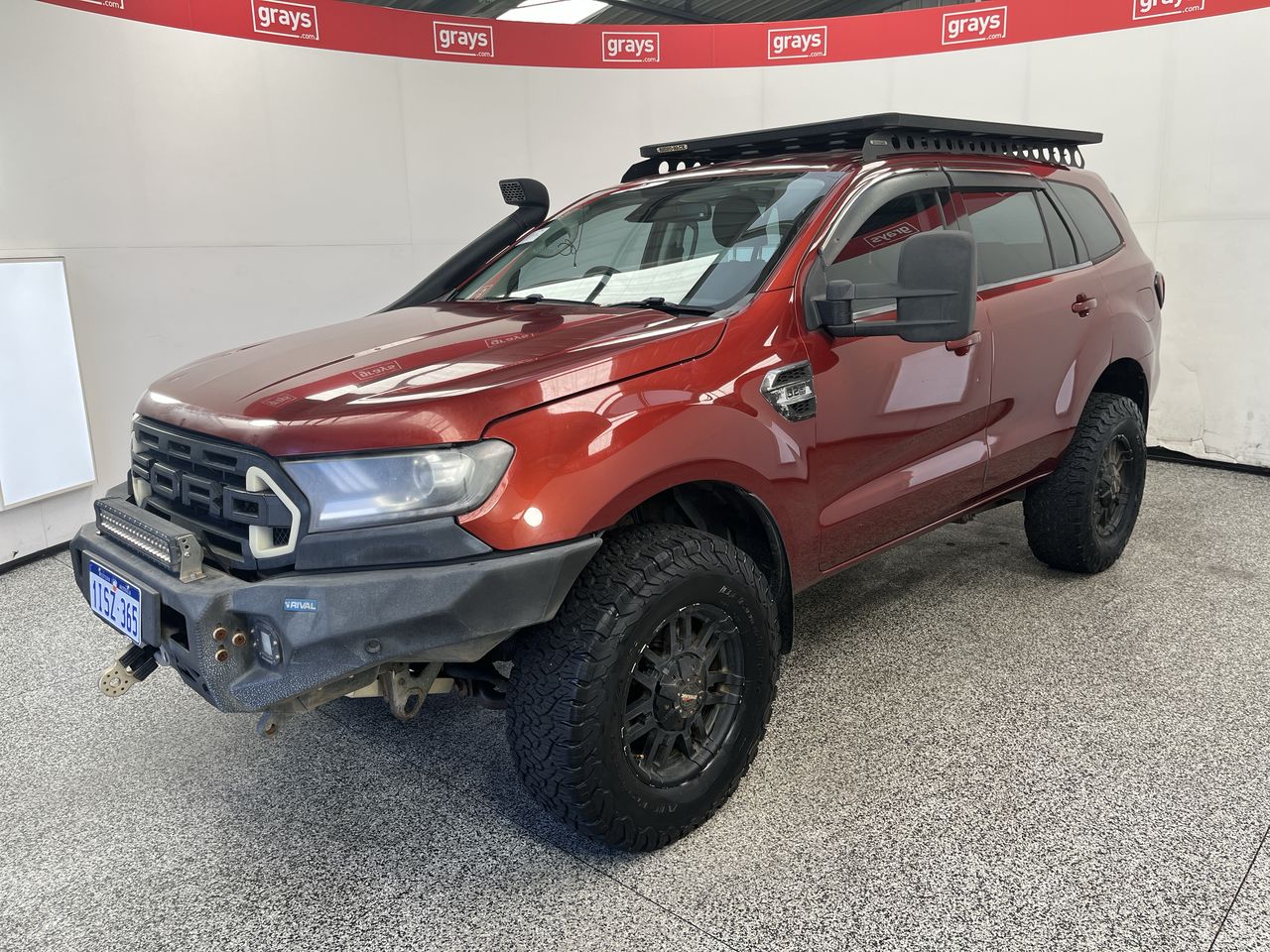 2016 Ford EVEREST TREND 4WD UA 