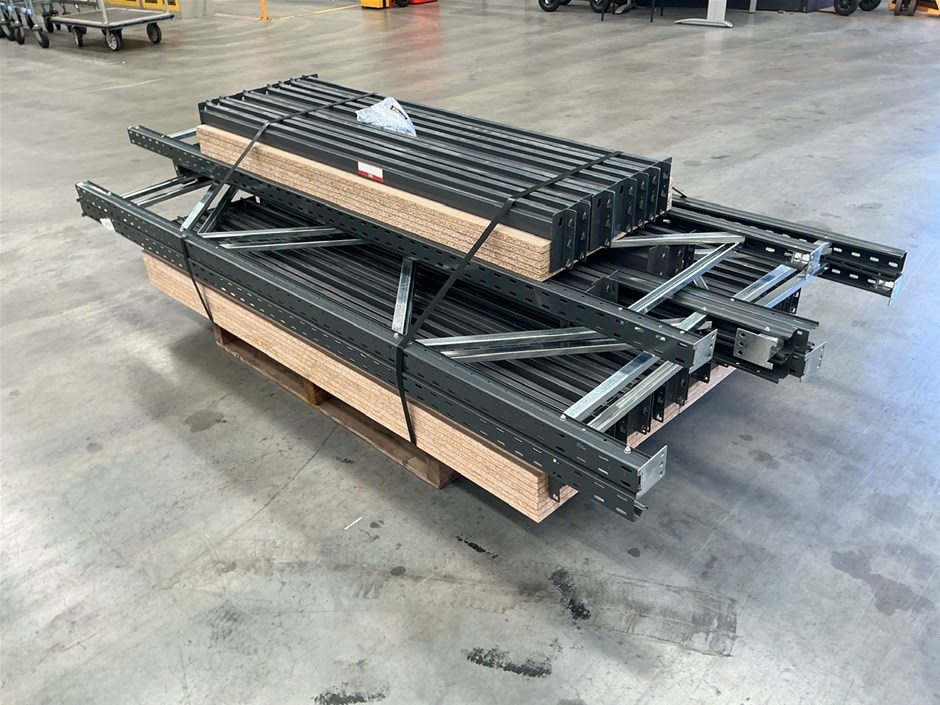 <p>Pallet of Various Warehouse Racking</p>