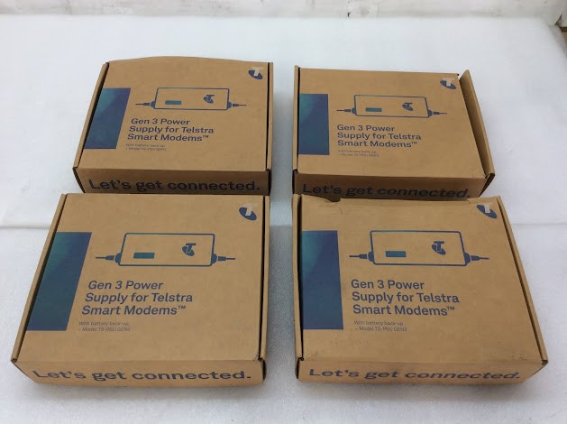 Telstra Gen 3 Power Supply for Telstra Smart Modems New (Lot of 4 ...
