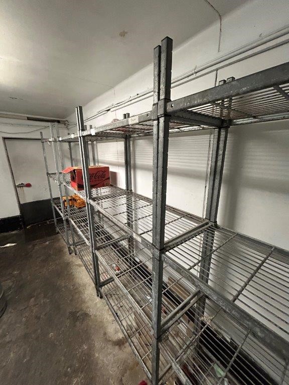 4 x MANTOVA Coolroom Racks Auction (0036-5061287) | Grays Australia