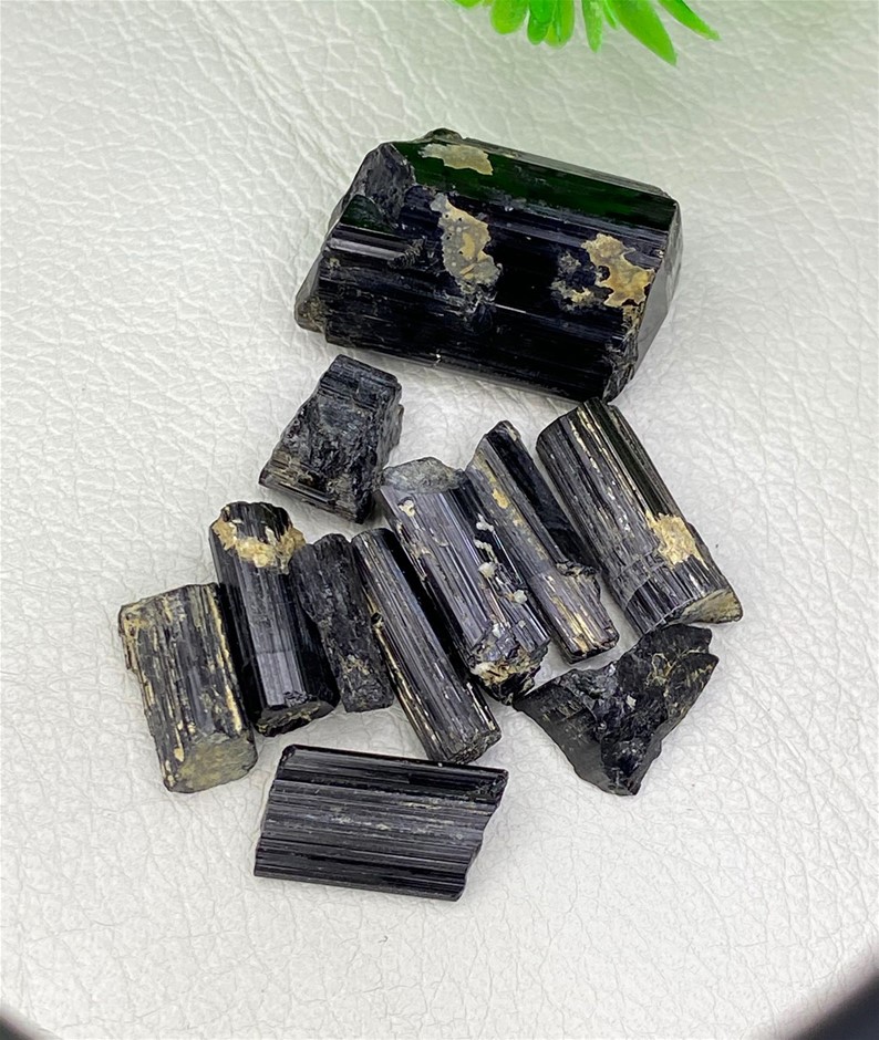 64.60 CT Spectacular Natural Black Tourmaline Specimen