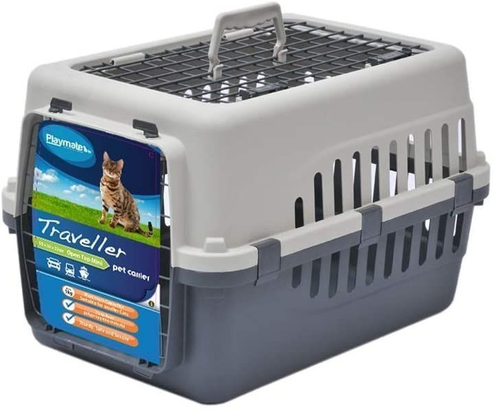 PLAYMATE Pet Carrier, Dimensions: 50 x 35 x 32cm. NB: Product Is Not In Ori