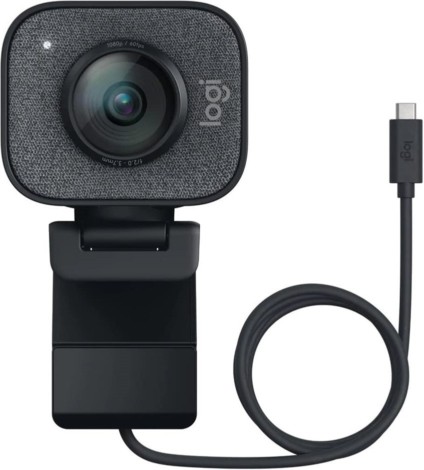 LOGITECH Streamcam Full HD with USB-C Webcam, Graphite. Buyers Note - Disc