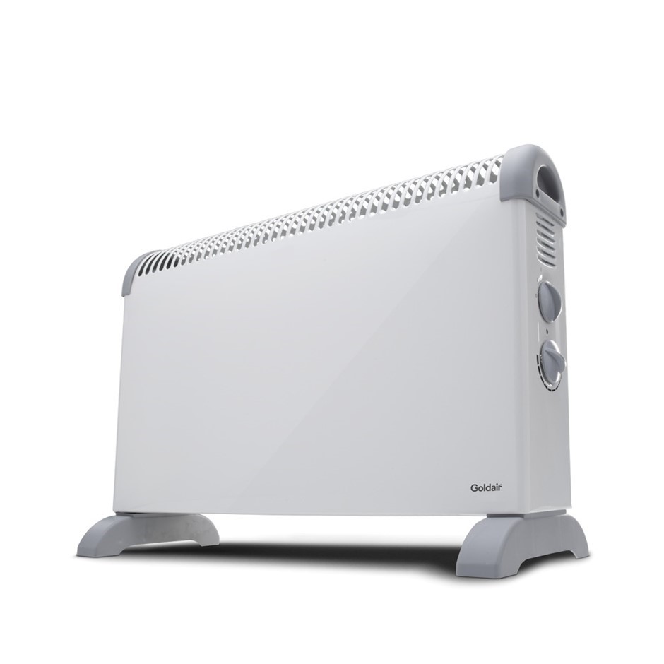 GOLDAIR Convector Heater, 2000W, Adjjustable Thermostat, GCV125.
