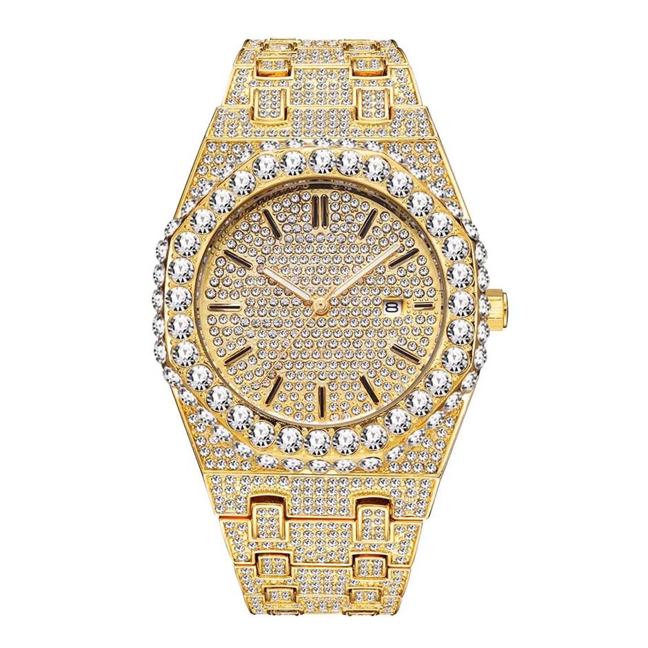 Opulent Galleria - Gold Filled Iced Out Watches + $40 Gift