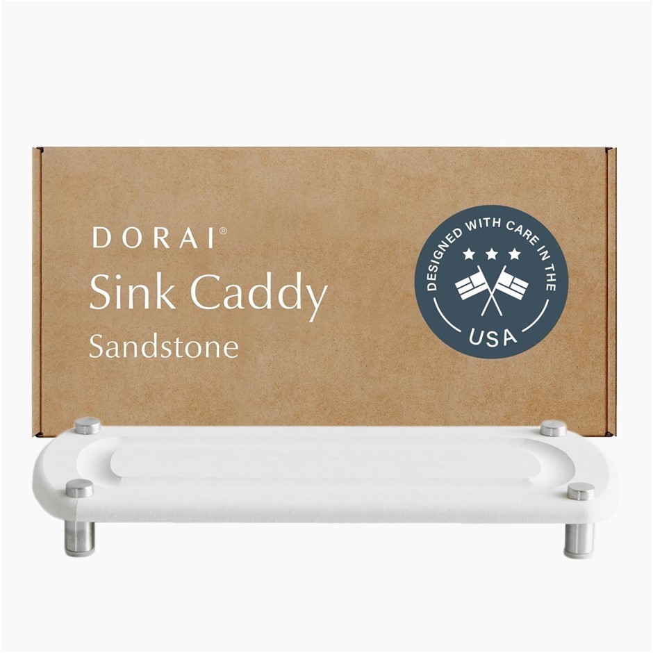 DORAI Home Sink Caddy – Dries Instantly and Prevents Moisture Buildup – Sta