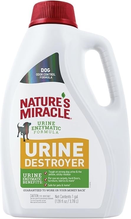 NATURE'S MIRACLE Dog Urine Destroyer.