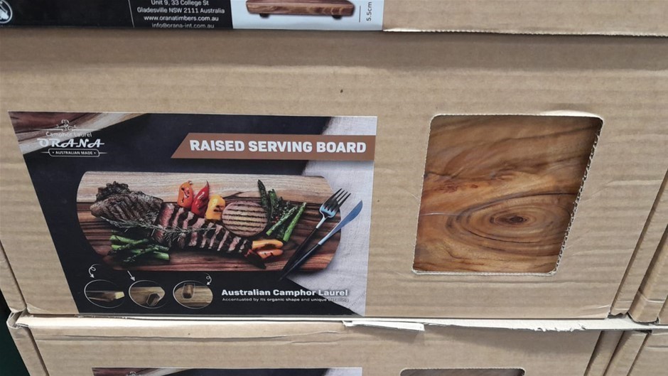 ORANA Raised Serve Board, 42cm x 20cm.