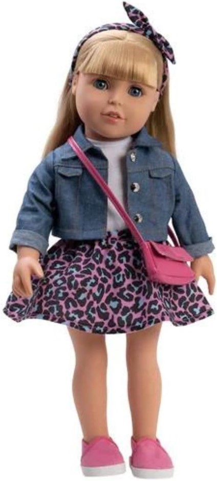 ADORA - Realistic 18-inch Doll - "CHEETAH CLAIRE". Soft, Huggable Body. Mo
