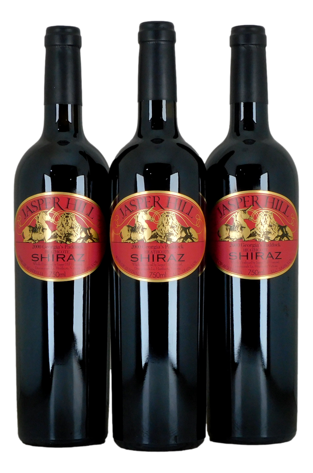Jasper Hill Georgia`s Paddock Shiraz 2000 (3x 750mL)