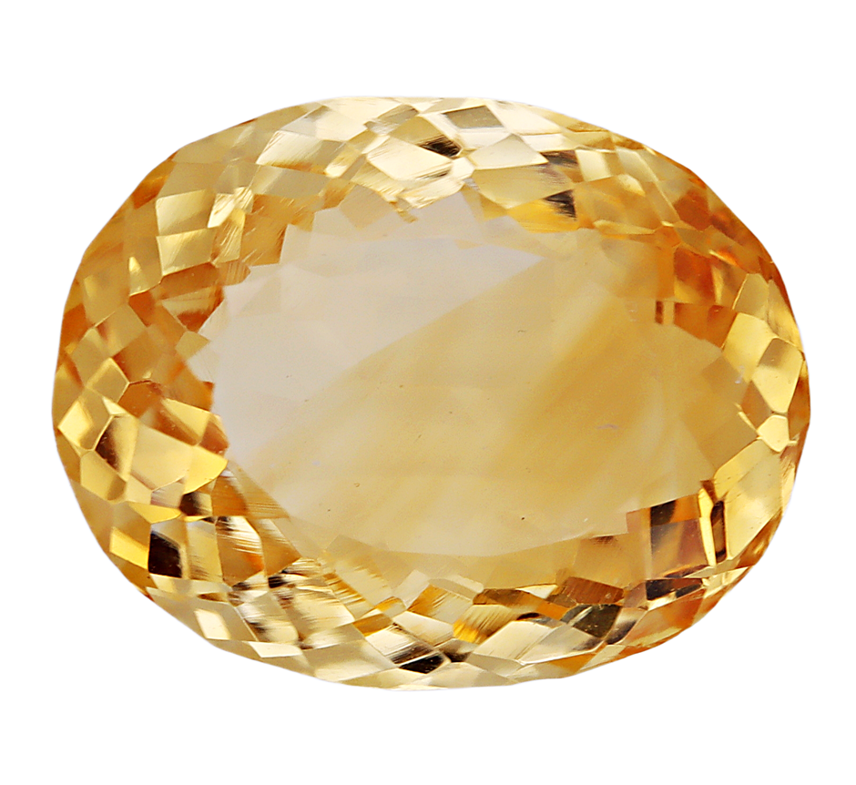 16.05 Carats Yellow Citrine