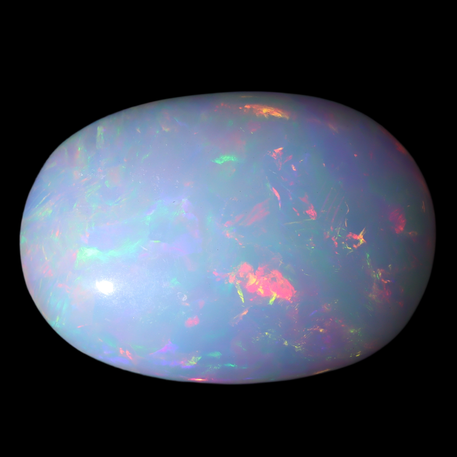11.10 Carats White Color-Play Opal