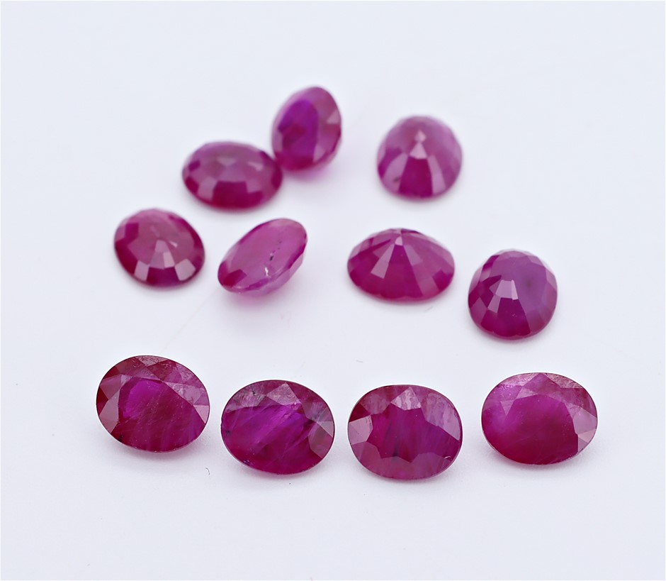 8.57 Carats Red Ruby
