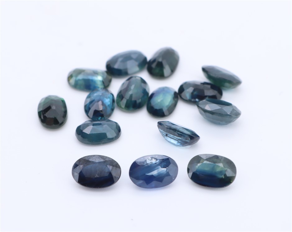 9.24 Carats Blue Sapphire