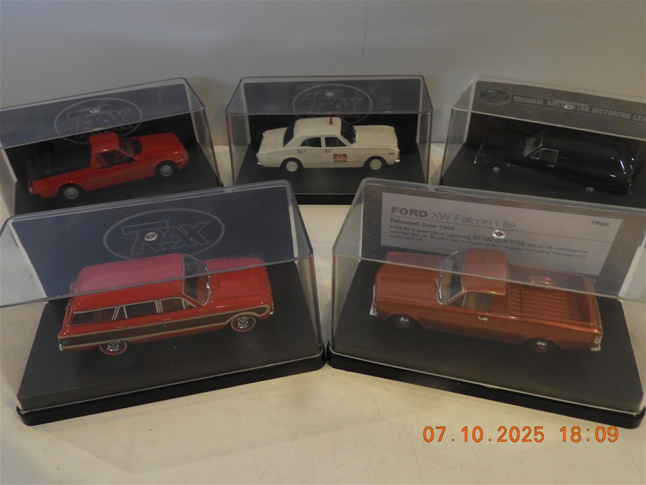 Collector Ford Scale Model Cars x 5 Auction (0041-8021291) | Grays ...