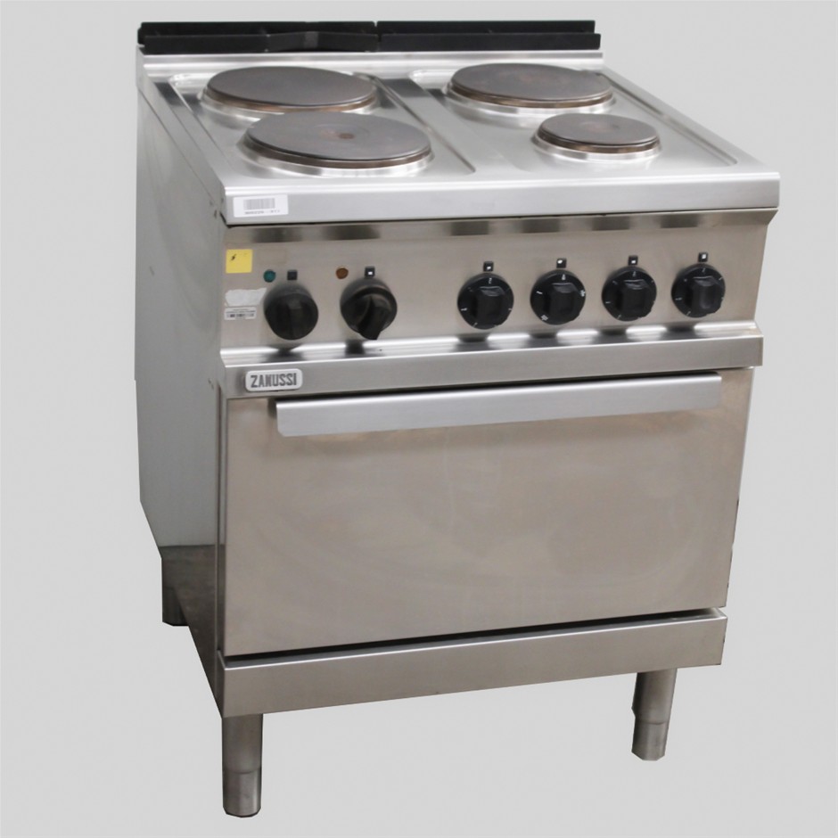 Zanussi 4 Burner Electric Stove With Oven