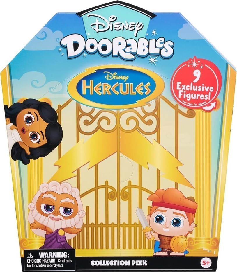 4 x DISNEY DOORABLES Hercules Collector Pack 44762