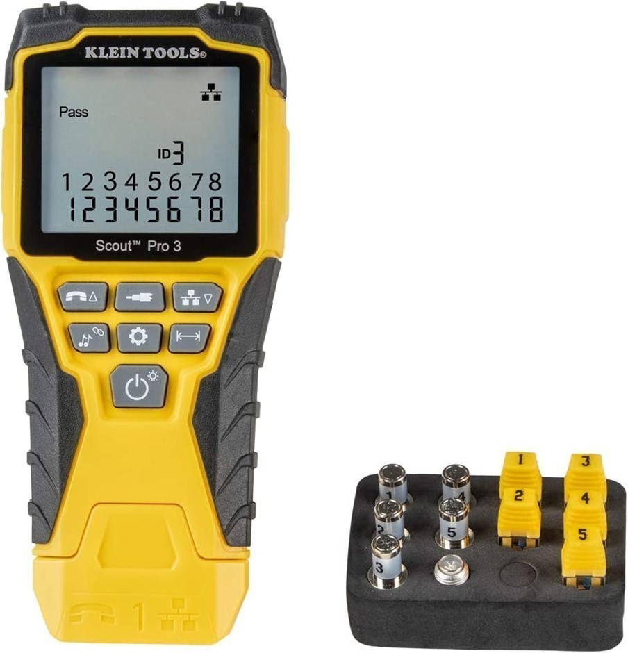 KLEIN TOOLS VDV Scout Pro 3 Tester Kit.