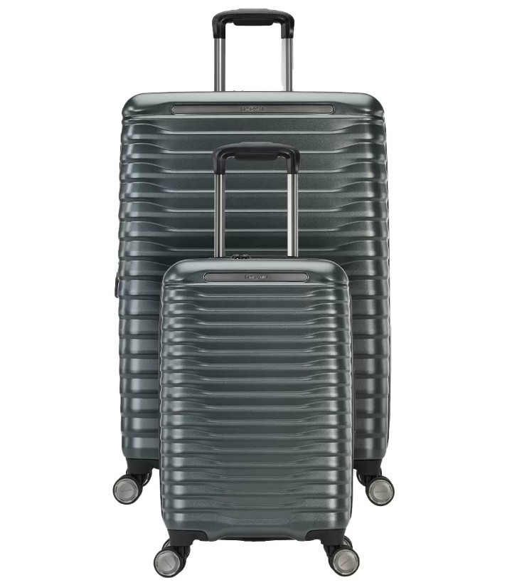SAMSONITE Element XLT 2.0 Luggage Set, Size: Cabin: 56cm Large: 75cm, 2 Pie