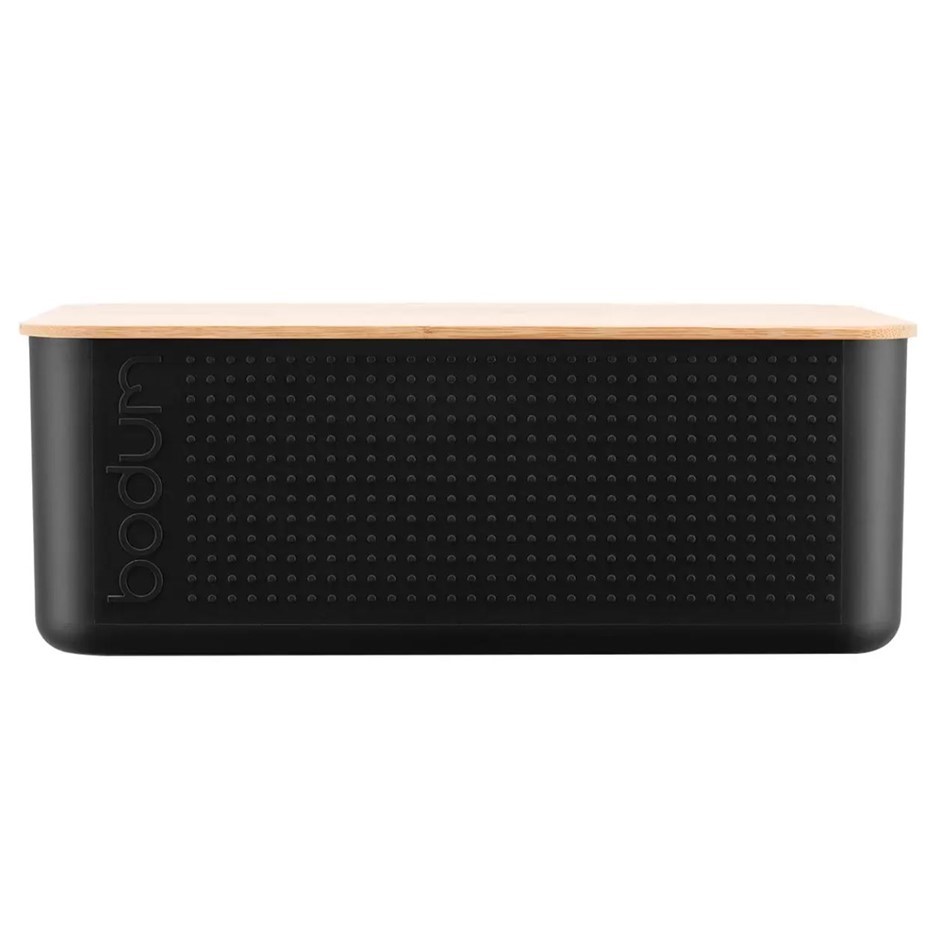 BODUM Bistro Large Bread Box, Black.