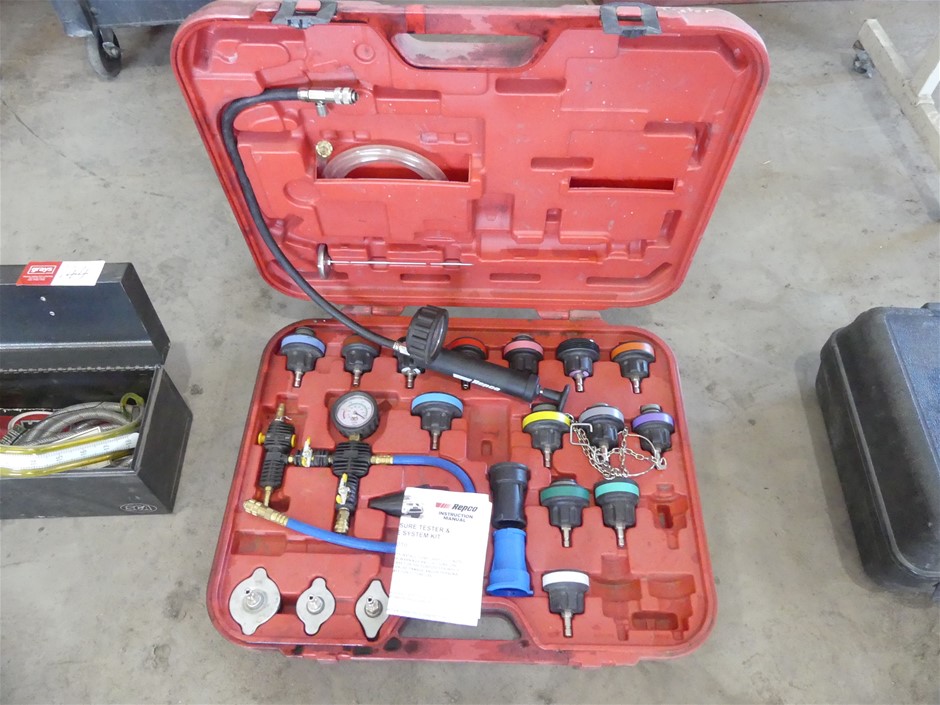 Repco RTT019 Radiator Pressure Tester And Vacuum Type System Kit ...