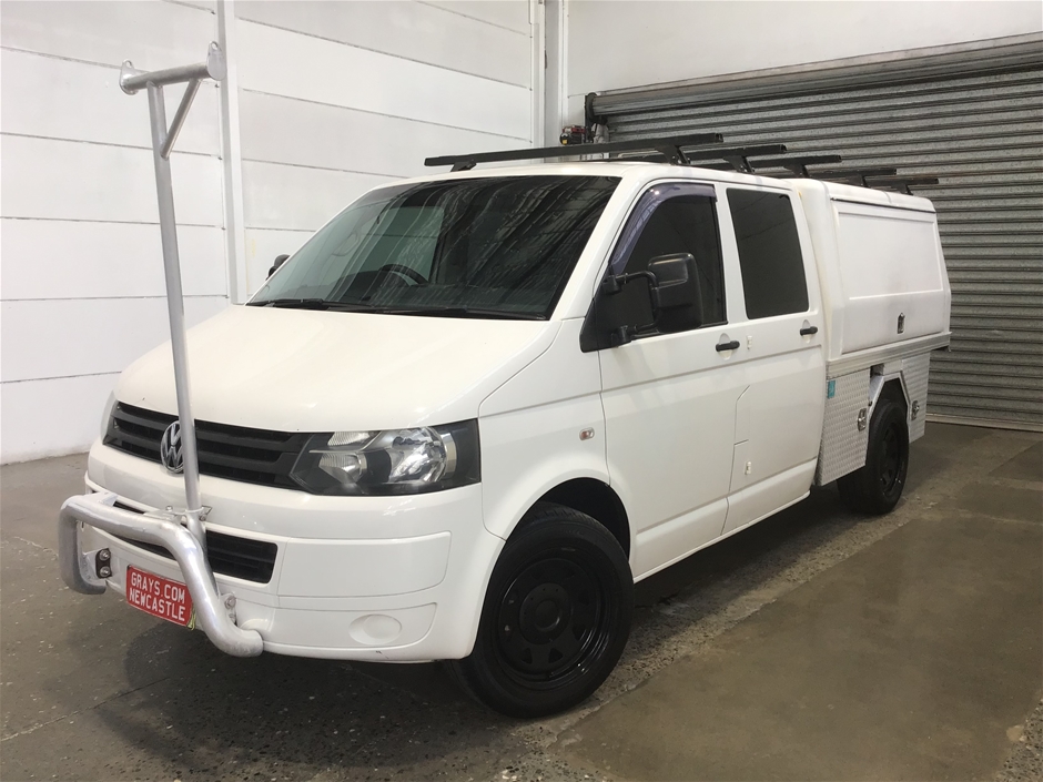 Volkswagen Transporter TDI400 LWB T5 Turbo Diesel Auto Crew Cab Chassis