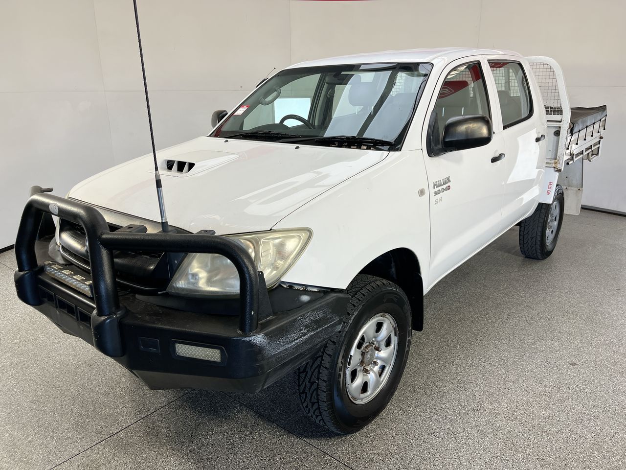 2010 Toyota Hilux SR (4x4) KUN26R Turbo Diesel Manual Crew Cab Chassis