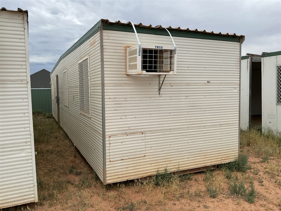Steel Clad 12m x 3m Transportable Office Shell