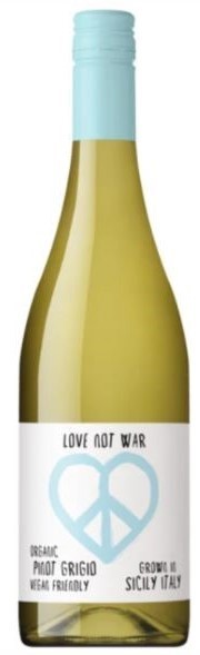 Love Not War Organic Pinot Grigio (6 x 7